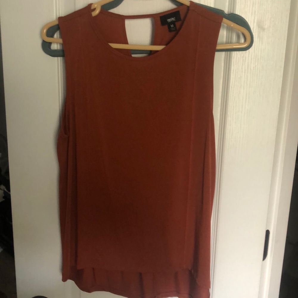 Burnt orange tank